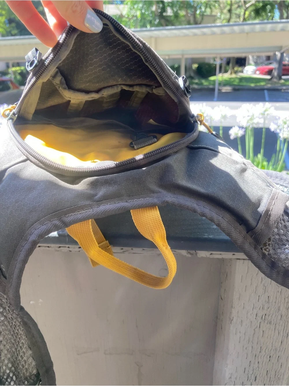 High Sierra Gray and Yellow Men's Daypack 2.0